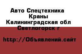 Авто Спецтехника - Краны. Калининградская обл.,Светлогорск г.